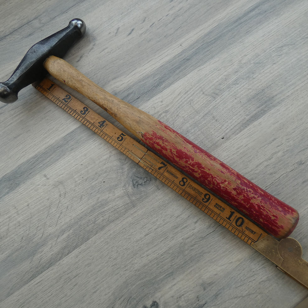 Thumbnail: W Whitehouse Planishing/ Panel Beater's Hammer - No KWL 35