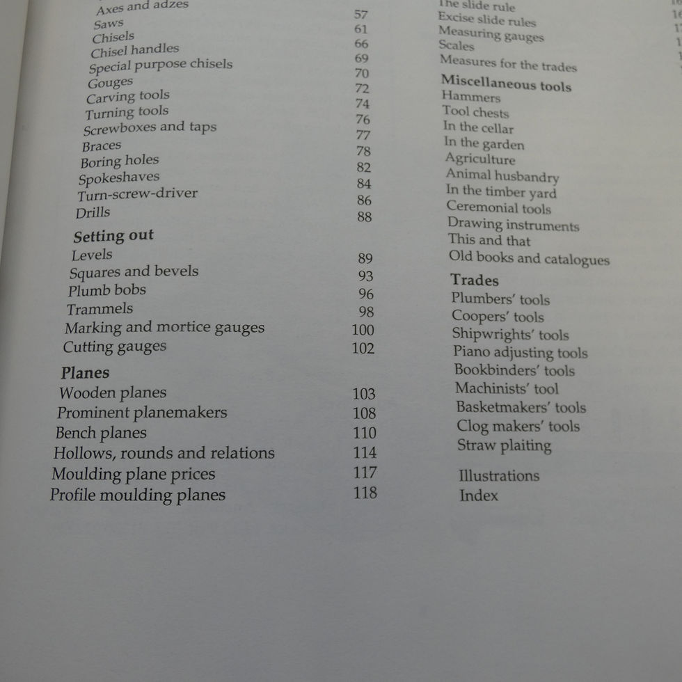 Thumbnail: Excellent Tool Book - Tools A Guide for Collectors - Jane & Mark Rees