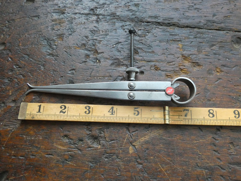Thumbnail: 6" Moore & Wright  Inside Calipers