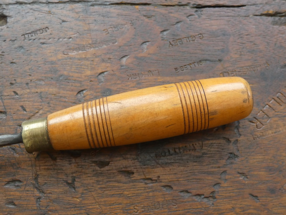 Thumbnail: A Spoon Bit / Entering Chisel - 3/8" (10mm) - J B Addis-Right Corner