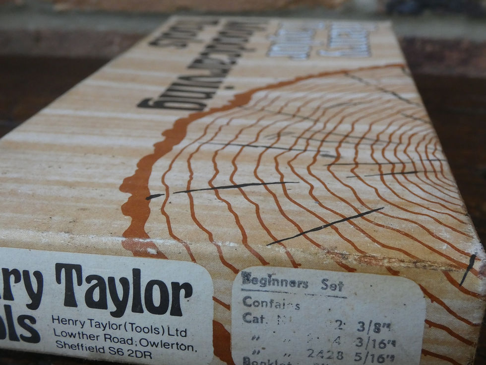Thumbnail: Boxed Beginners Woodcarving Set - Henry Taylor