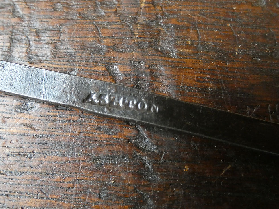 Thumbnail: A Steel Soled Skew Mouth Moulding Plane