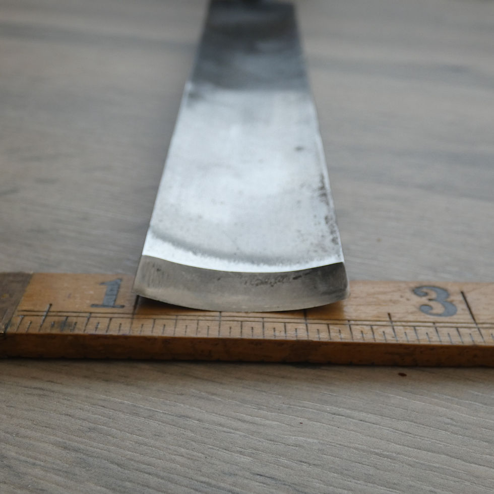 Thumbnail: A Super Vintage 1 1/4" Cranked Gouge Chisel - R Sorby