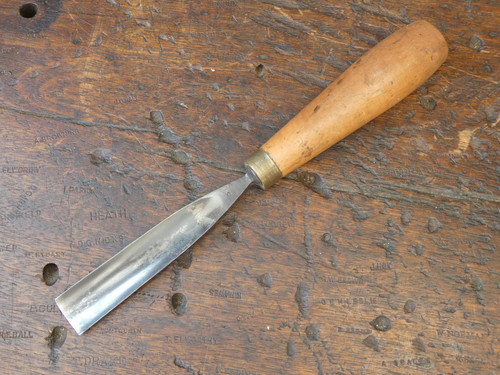 A 1" ((25mm) Straight Gouge Carving Chisel - S J Addis - No 5 | Old ...