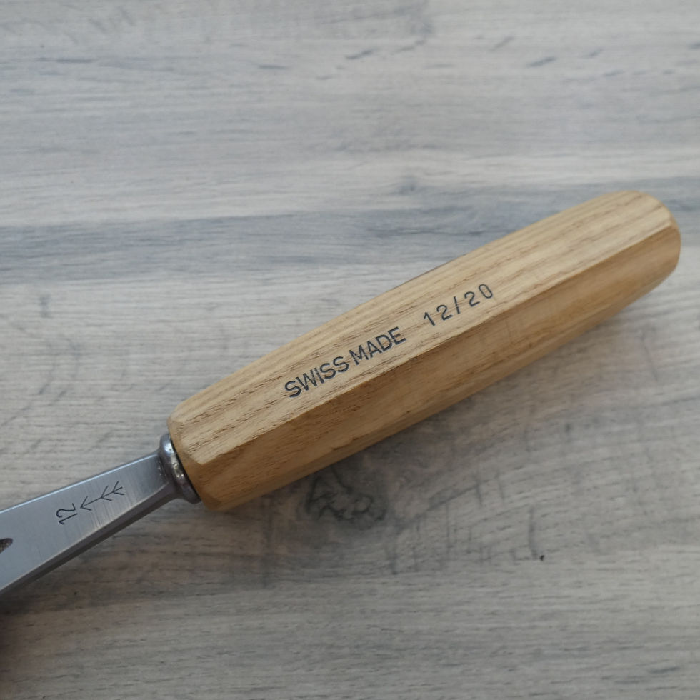Thumbnail: Large Pfeil 60 Degree V Parting Tool - 12/20