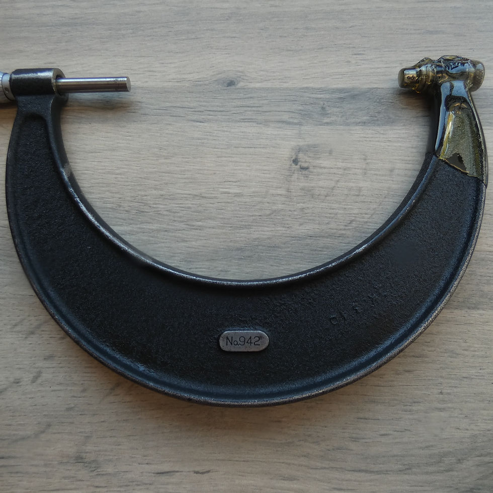 Thumbnail: Boxed Moore & Wright No 942  Micrometer - 2 - 6"