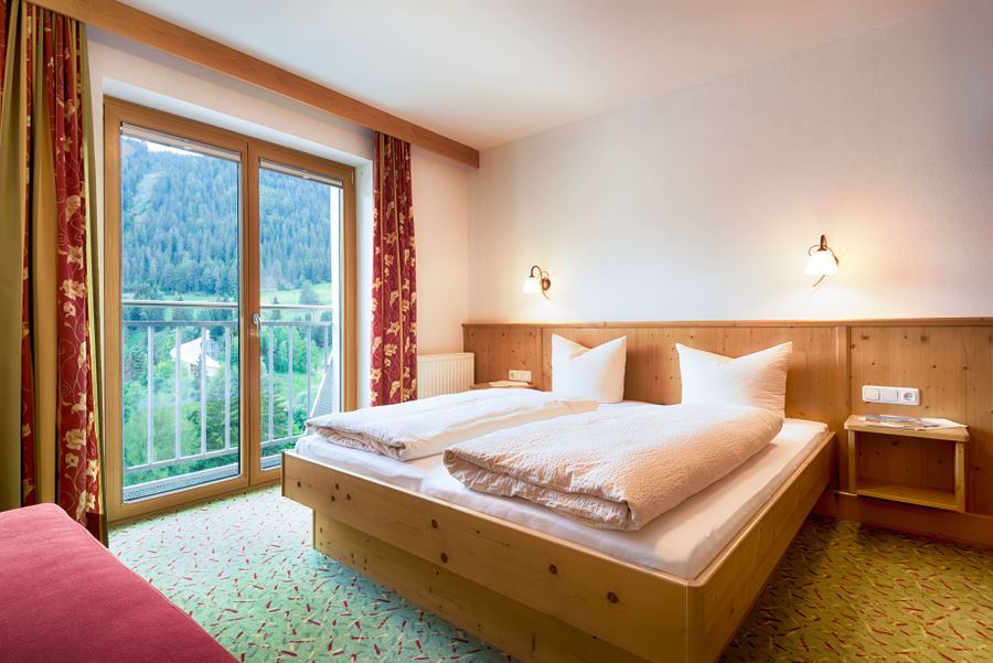 Appartement mit Bett