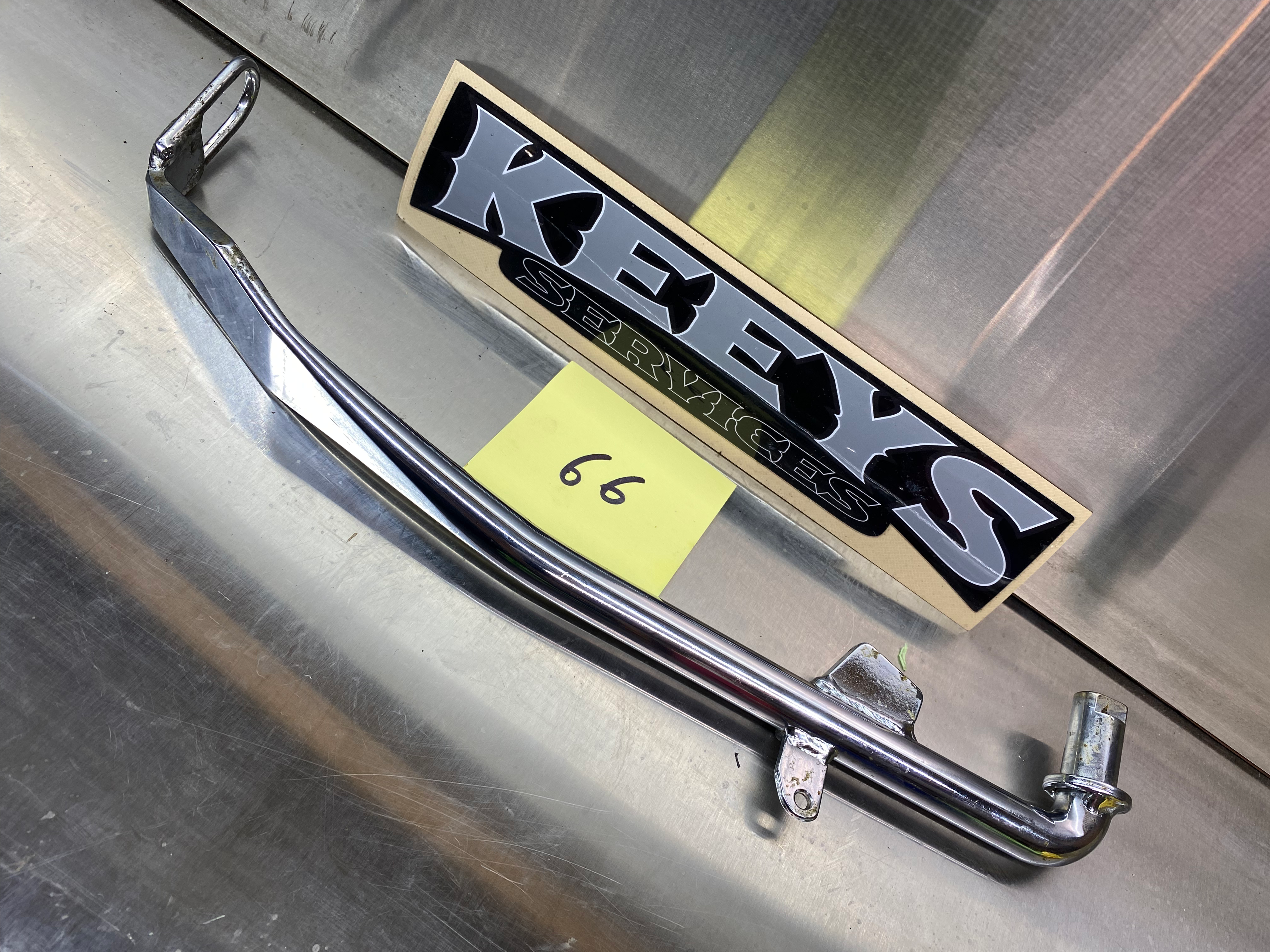 99-05 Chrome Dyna Kickstand