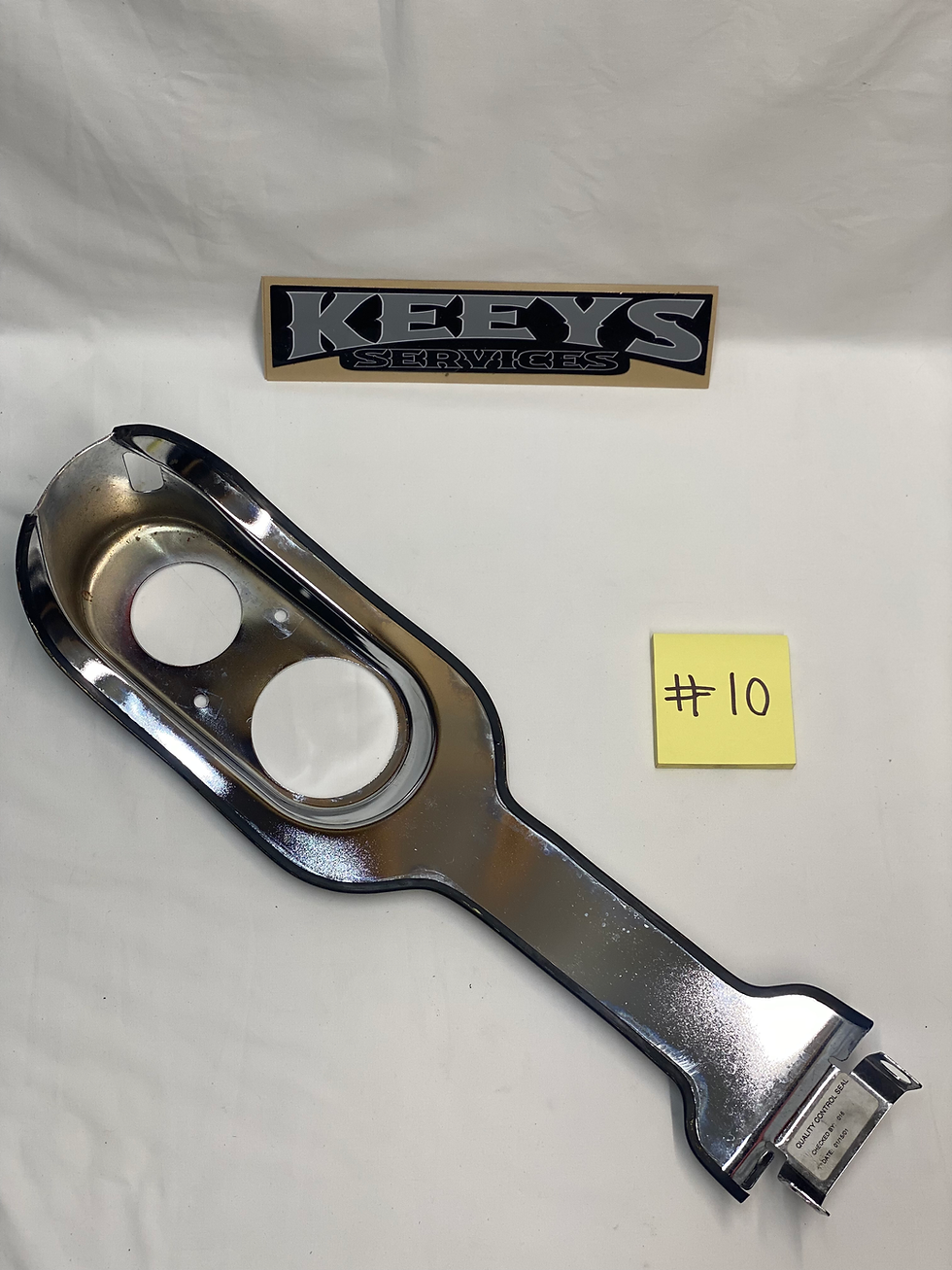 Thumbnail: Chrome Center Fill Tank Dash