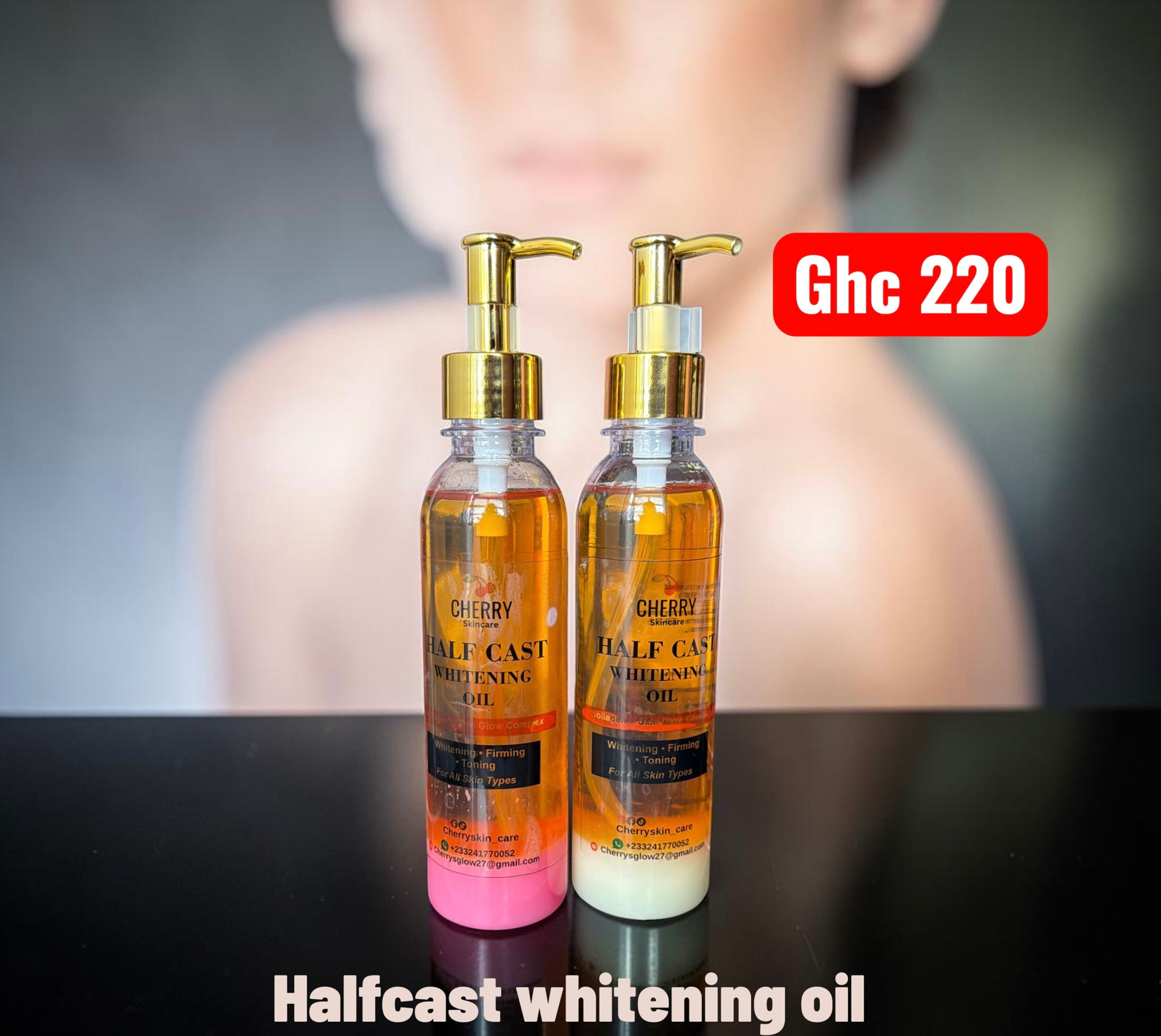 Halfcast Whitening Oil