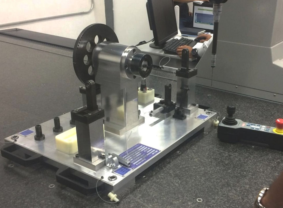 Medición en CMM de Fixture
