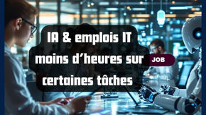 Professionnel IT utilisant un copilote IA en revue de code