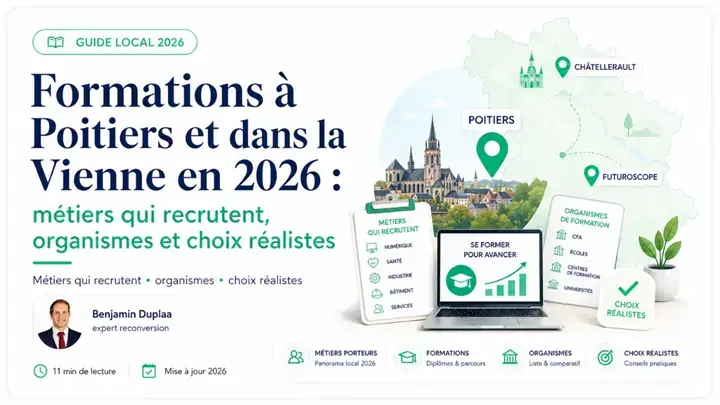 Formation à Poitiers - reconversion professionnelle