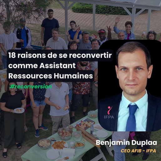 reconversion assistant ressources humaines après 40 ans