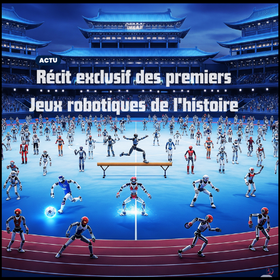Jeux mondiaux robots humanoïdes Pékin 2025