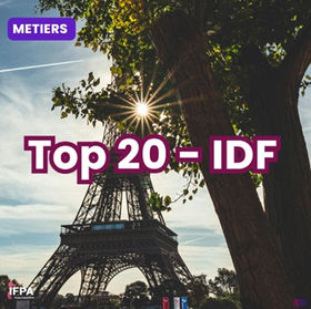 Top 20 des métiers en tension en Ile-de-France
