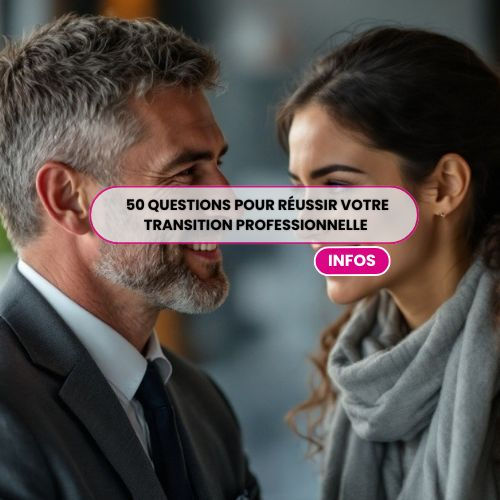 50 Questions pour réussir votre transition professionnelle : Emploi, Formation, Reconversion et Création d’Entreprise
