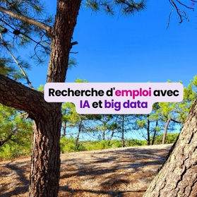 Recherche d'emploi avec IA et big data