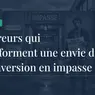 10 erreurs qui transforment une envie de reconversion