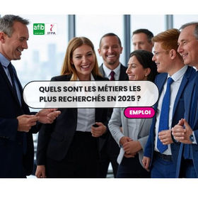 métiers recherchés France 2025