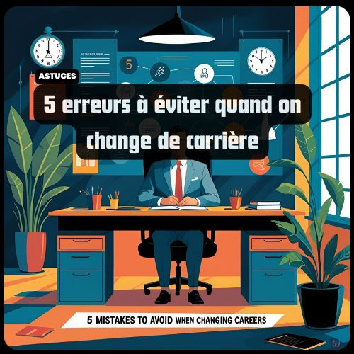 5 erreurs à éviter quand on change de carrière