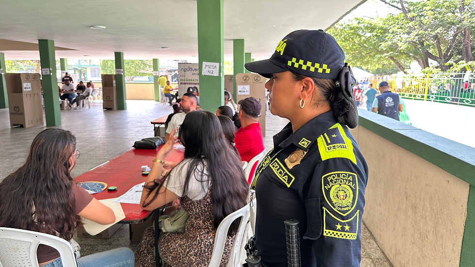 Barranquilla contará con más 3.400 policías en la segunda vuelta presidencial