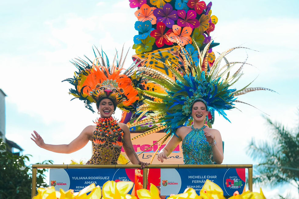 El  Carnaval de Barranquilla puso a gozar a los pereiranos en Las Fiestas de la Cosecha