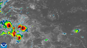 Imagen: cortesía: DIMAR La Dirección General Marítima (Dimar) por medio de un comunicado emitió una alerta sobre el ingreso de un fuerte frente frío y un sistema de baja presión que afectará las condiciones meteorológicas y marítimas en el Caribe colombiano durante las próximas 72 horas.