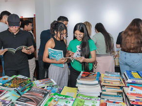 Del 20 al 25 de abril, se llevará a cabo la Feria del Libro Usado, un espacio propuesto por El Centro Cultural Colombo Americano, junto a su Biblioteca Pública Bilingüe George Washington, que tiene como propósito fomentar la lectura, la sostenibilidad y darle un nuevo uso a los libros, donde los niños, niñas, jóvenes y adultos podrán sumergirse en las literaturas.