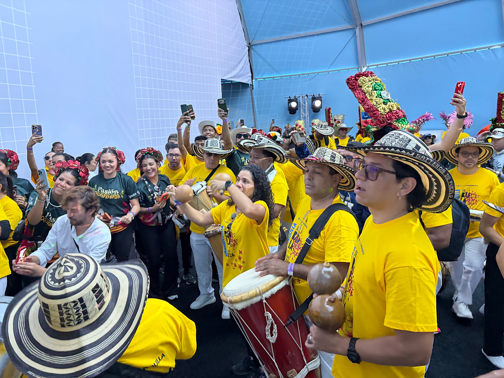 Falta poco para que la cantante barranquillera Shakira ponga a disfrutar a los asistentes de sus 12 conciertos en Madrid, quien también llevará su sello cultural con la delegación del Carnaval de Barranquilla.