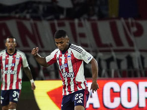 El compromiso de la fina de ida quedó 1 -1, dejando un empate entre Junior y Santa Fe.