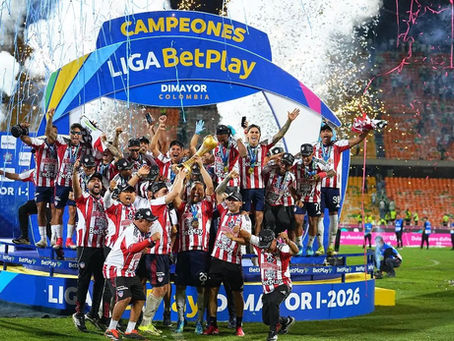 Junior de Barranquilla se consagra como el bicampeón del Futbol Profesional Colombiano y alcanzó su estrella número 12. El cuadro ‘Rojiblanco’ logró en el marcador global 3 - 1 ante Atlético Nacional, a pesar de caer 1 - 0 en el compromiso de vuelta en el estadio Atanasio Girardot.