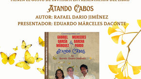 Este viernes, 6 de marzo, se llevará a cabo la presentación del libro ‘Atando Cabos’ del escritor Rafael Darío Jiménez, en la Casa Cultural La Perla de la Universidad Simón Bolívar, calle 68 número 53-56, a las 6:00 de la tarde. El literato Eduardo Márceles Daconte será el encargado de dirigir la presentación del evento.