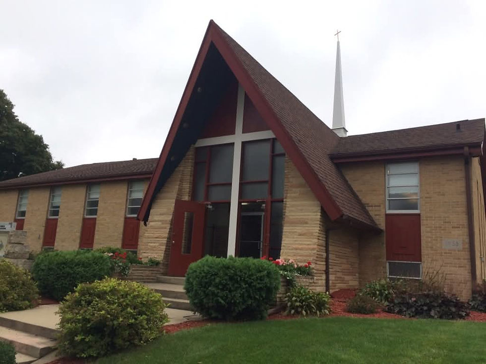 Front door of First Church of the Nazarene