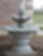 Fountain with Pineapple top