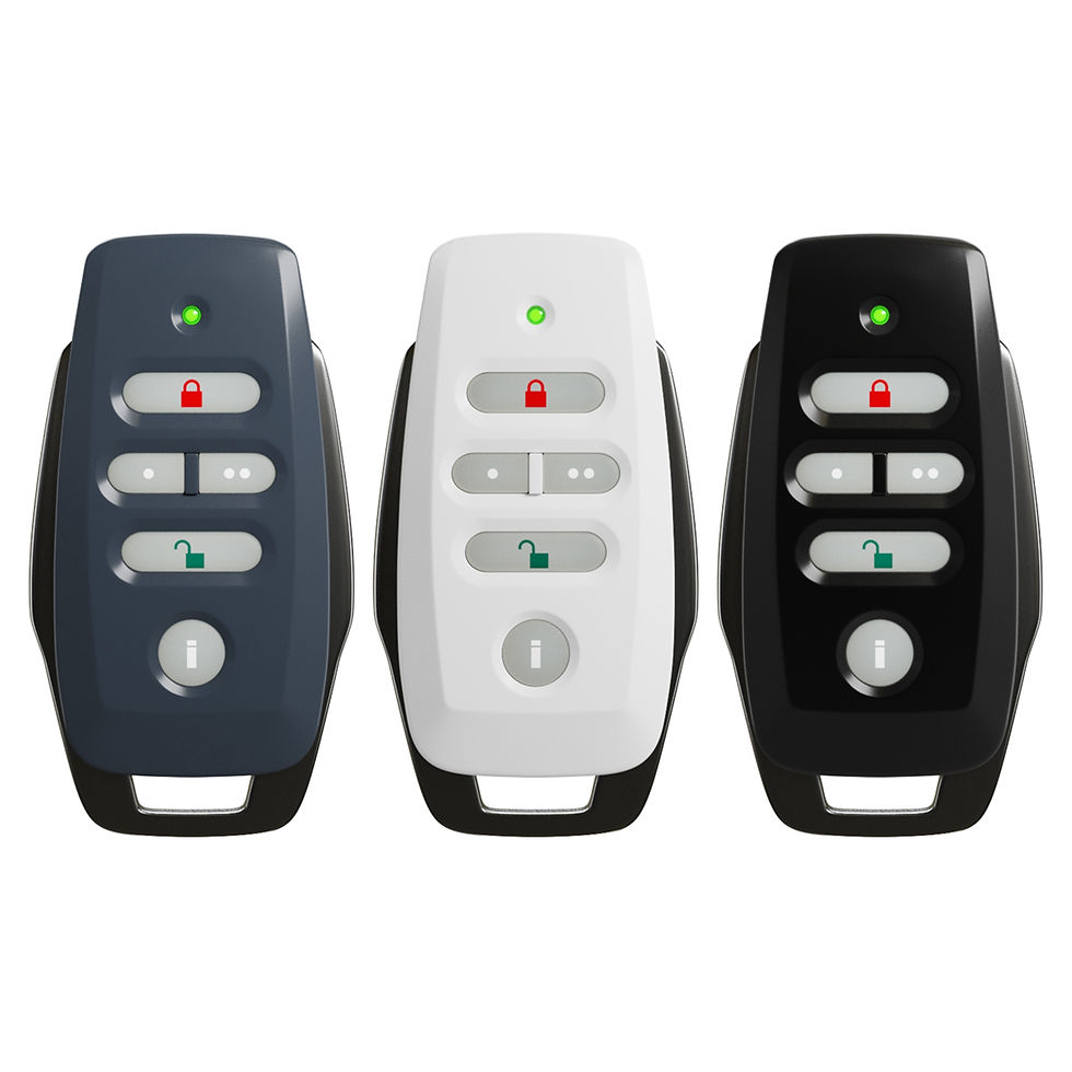 Paradox REM25 – 2-Way Wireless Remote, White