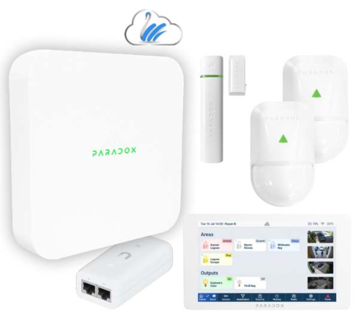 Paradox KM25 M25 Wireless Kit – 1V2P51T Configuration (KM25-1V2P51T-P)