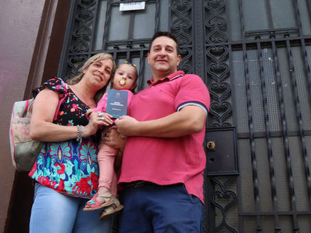 Rosarinos obtuvieron la primera libreta de unión convivencial