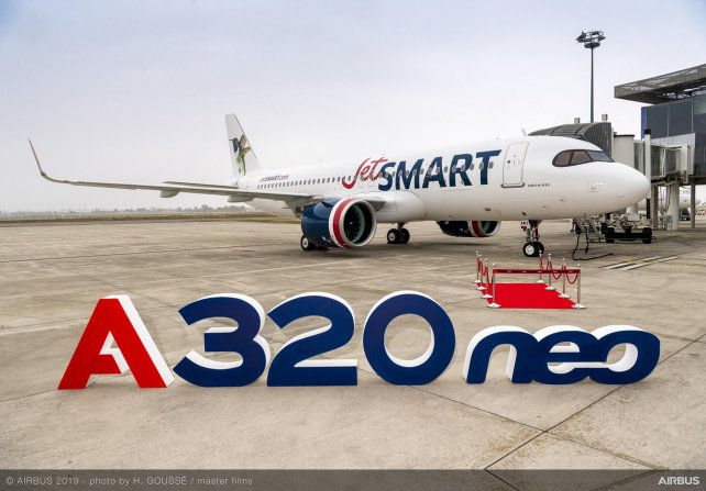 JetSmart incorporó su cuarto avión y volará dos nuevas rutas