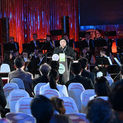 จังหวัดกาญจนบุรี สนับสนุนเวทีการแสดงวัฒนธรรมดนตรี  ร่วมการศึกษาวิจัยประวัติศาสตร์และวัฒนธรรม โดยการนำเสนอของวงไทยซิมโฟนีออร์เคสตร้า