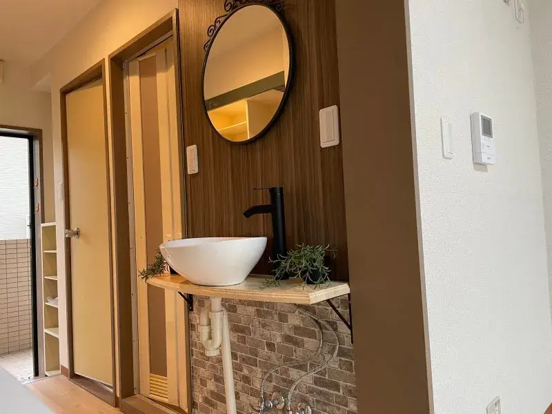 空室対策身だしなみスペース洗面付き