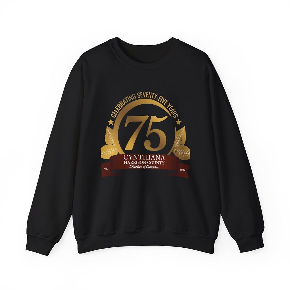 Thumbnail: Unisex 75th Anniversary Crewneck Sweatshirt
