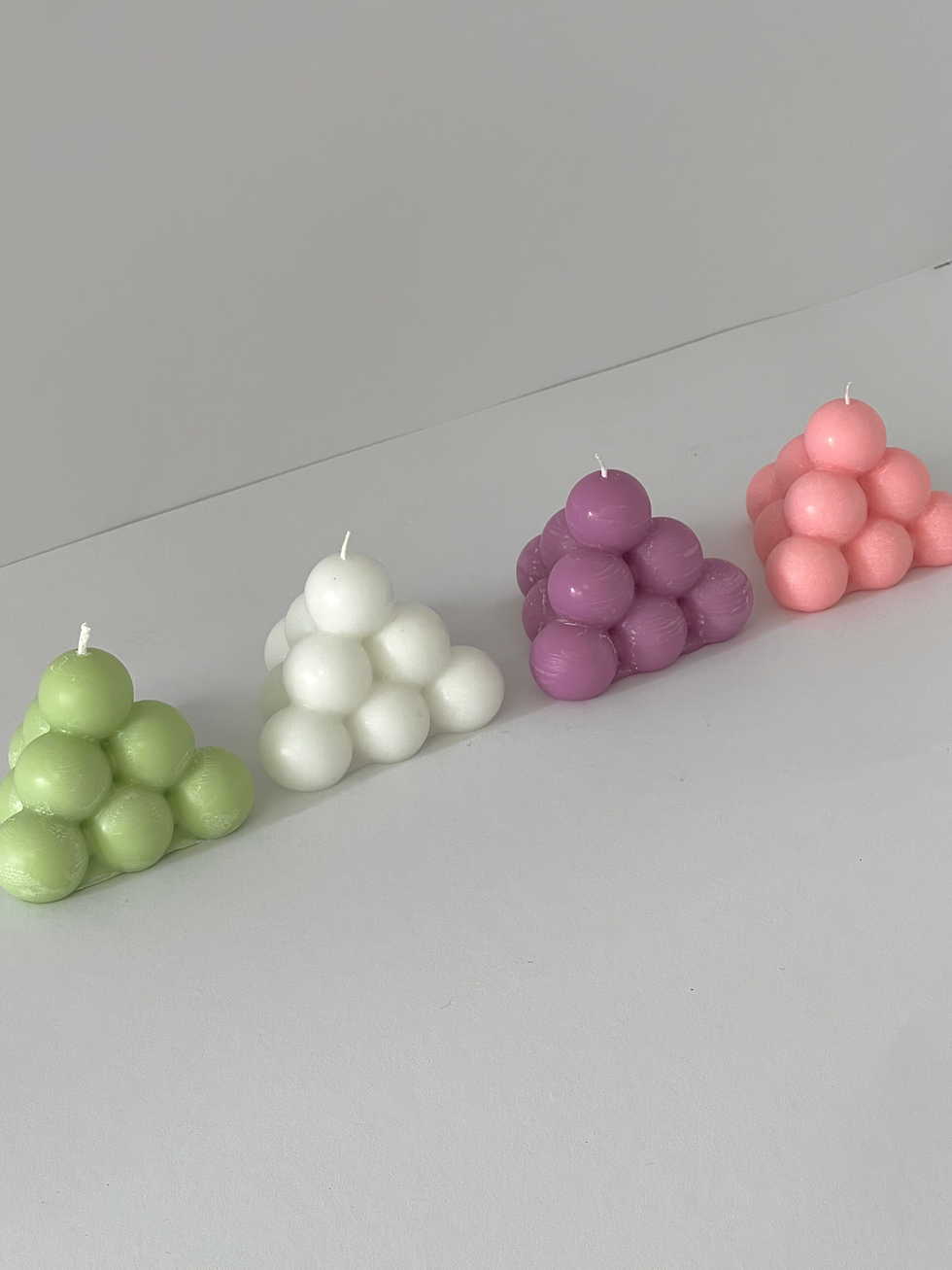 Sīktēls: Svece Triangle bubble