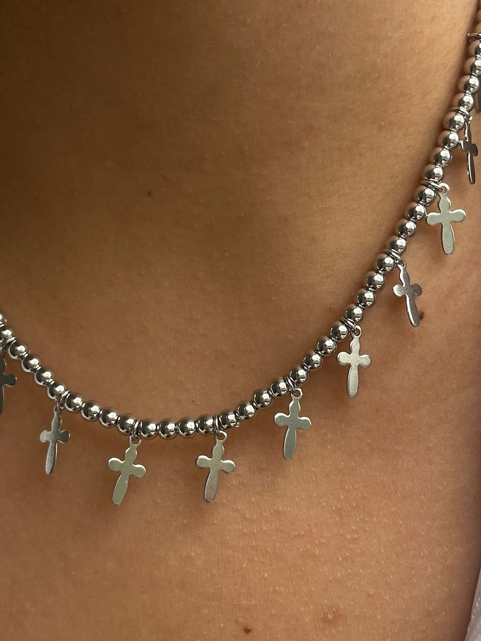 Thumbnail: Crossed Necklace 