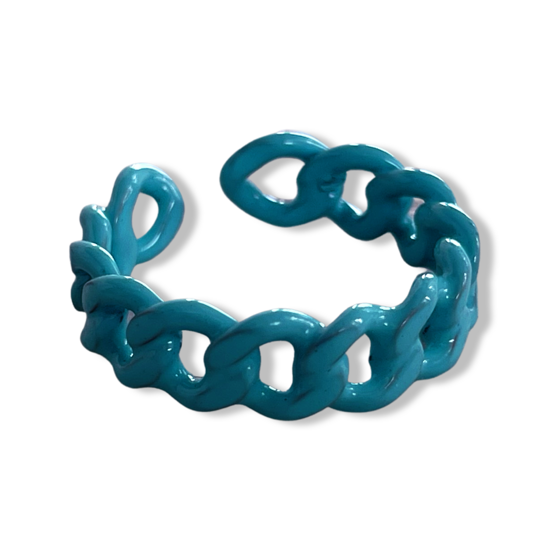Blue Linked Ring