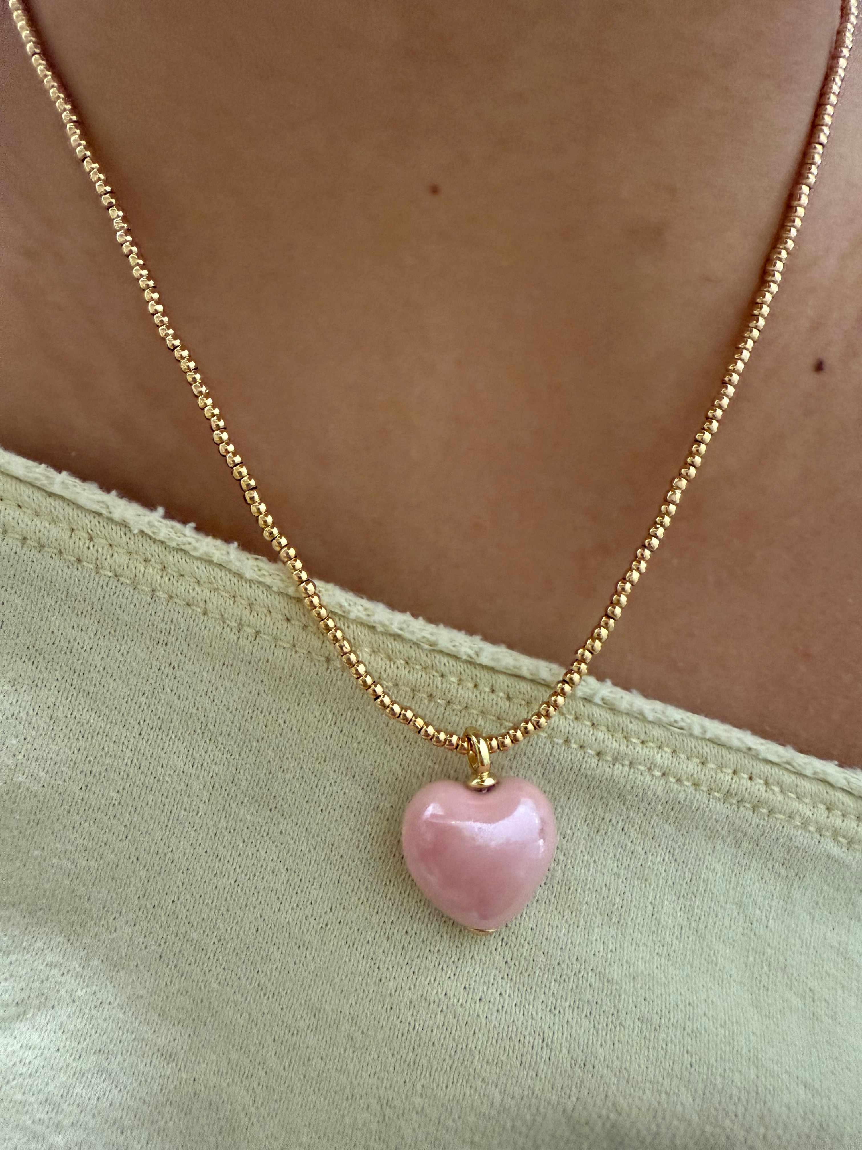 Bubble Heart Necklace