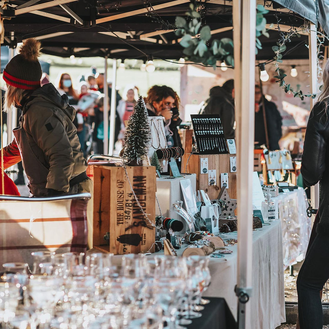 market stall