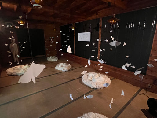 中之条ビエンナーレ2025六合エリア　野反ライン山口　「神様食堂　〜山犬軒にようこそ〜　デザート解説（鑑賞後に召し上がれ！）