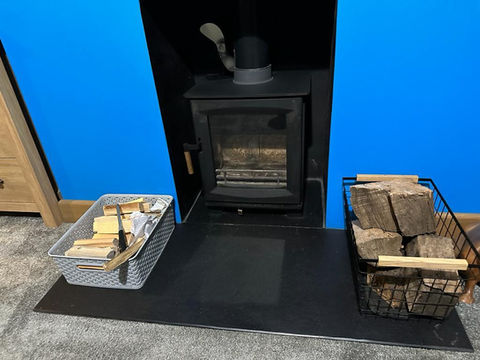 cleaned stove