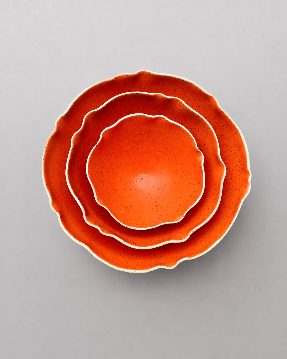 Thumbnail: Orange Nesting Bowls